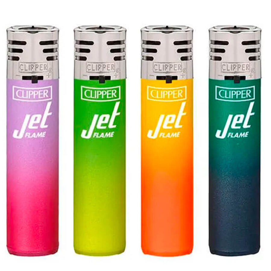 Clipper Jet Flame Feuerzeuge Gradients 2 (24stk/display)