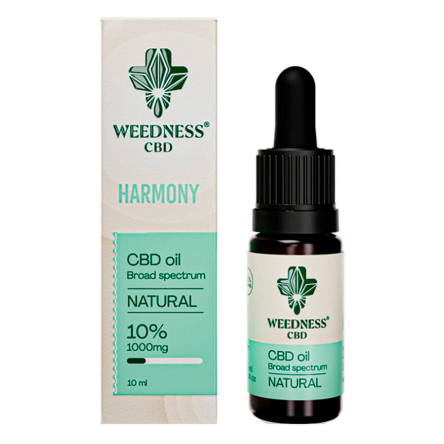 Weedness CBD Natural 10% CBD Öl (10ml)