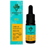 Weedness Baconöl für Kleine Hunde CBD 3% CBD 10ml wholesale weedness cbd oil dogs 3 1