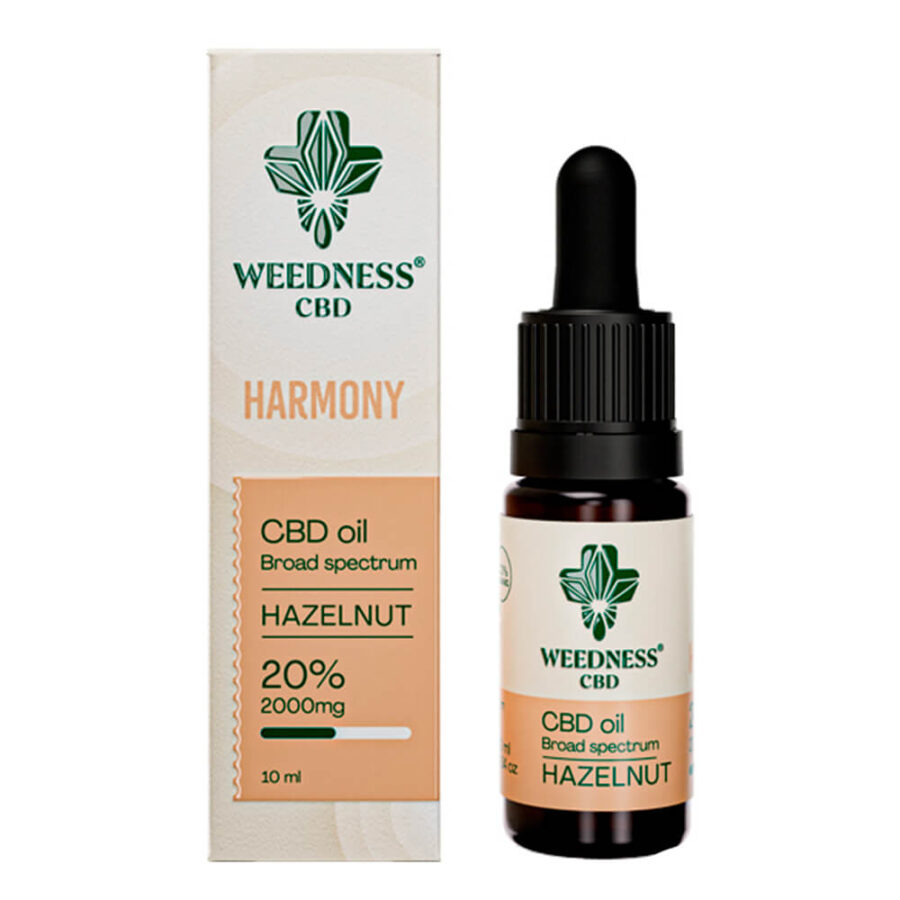 Weedness CBD Haselnuss 20% CBD Öl (10ml)