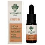 Weedness Haselnuss CBD Öl 40% (10ml) wholesale weedness hazelnut cbd oil 40 1