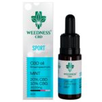 Weedness CBD-Öl Sport 20% CBD + 10% CBG (10ml) wholesale weedness sport cbd oil 20 10 1