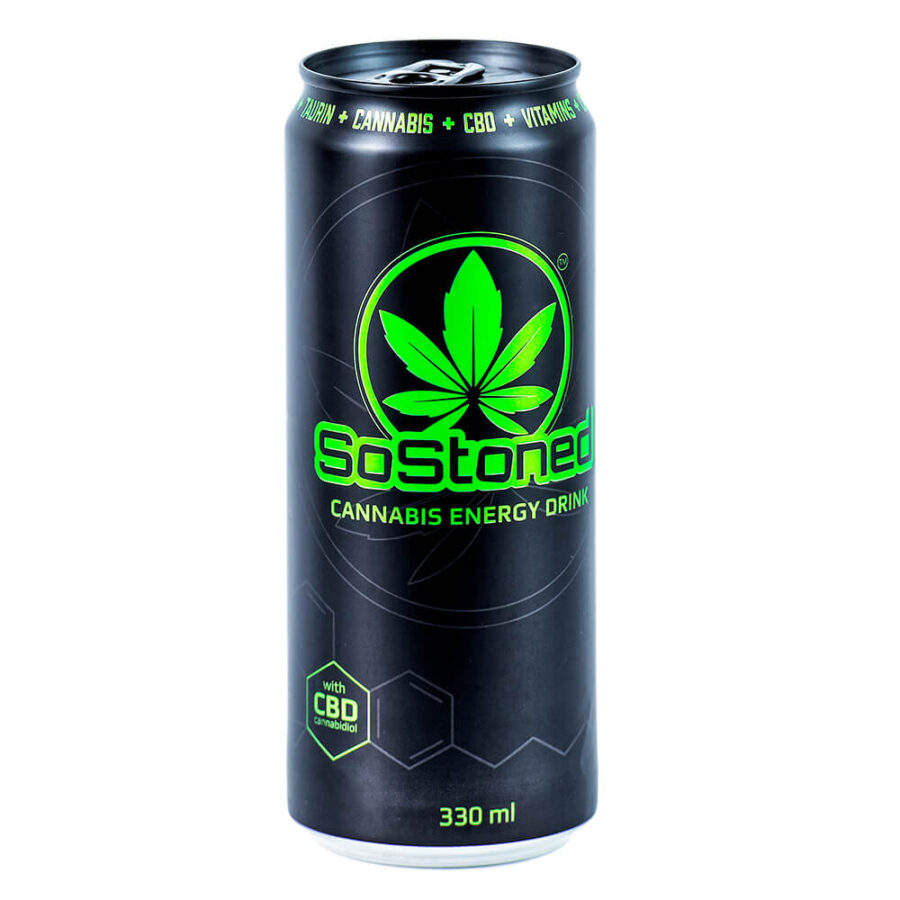 Euphoria So Stoned CBD Cannabis Energy Drink 330ml (24skt/display)