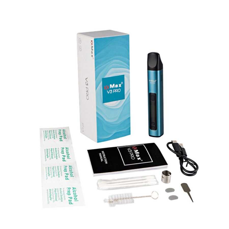 X-Vape X-Max V3 Pro Vaporizer für Kräuter Blau