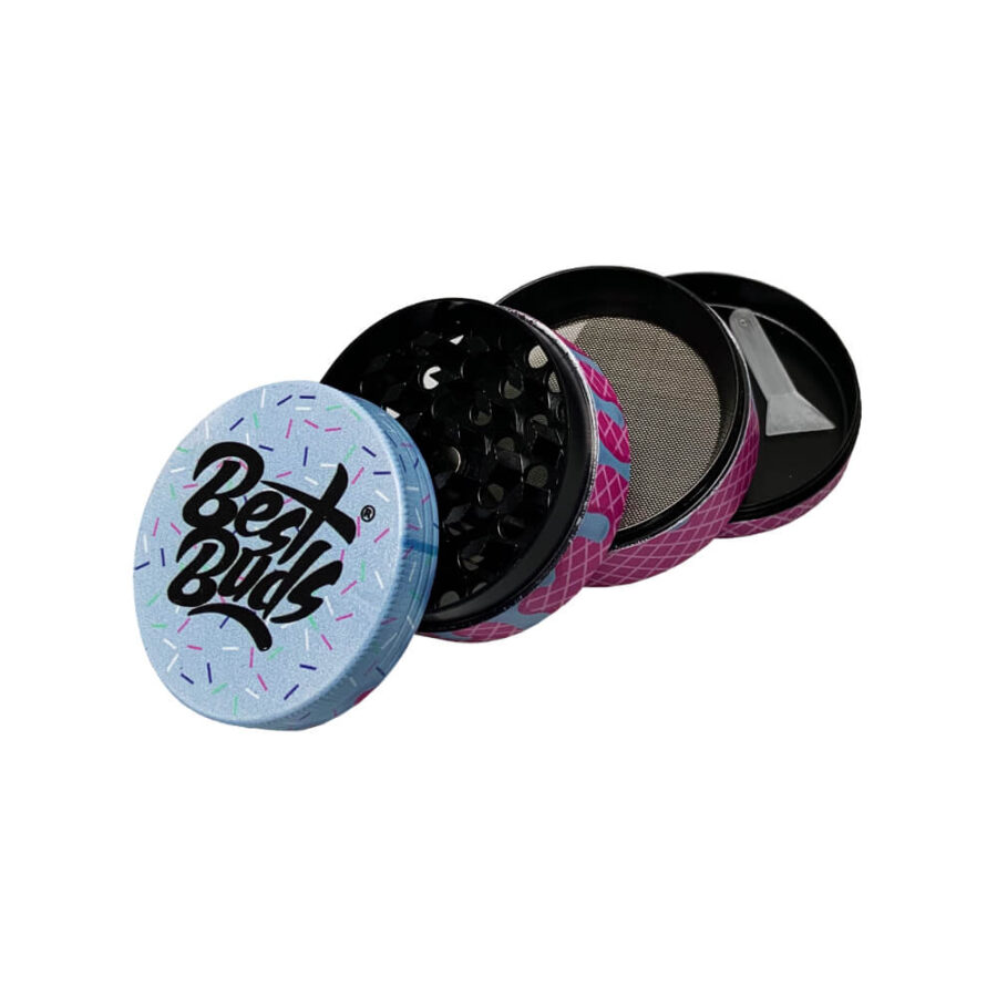 Best Buds Grinder Gelato Minze Beeren Kegel 4 Teile (50mm)