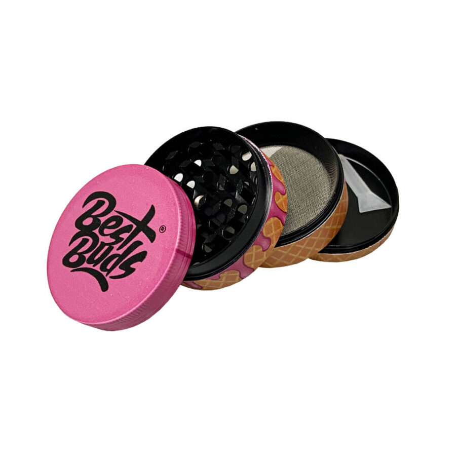 Best Buds Grinder Gelato Pistachio Blackberry 4 Parts (50mm)