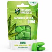 cannabis bakehouse cannabis sativa chewing gum lime 1 1