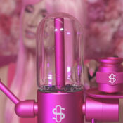 Stündenglass Gravity Infuser 360 Degrees Bong Vaporizer Pink