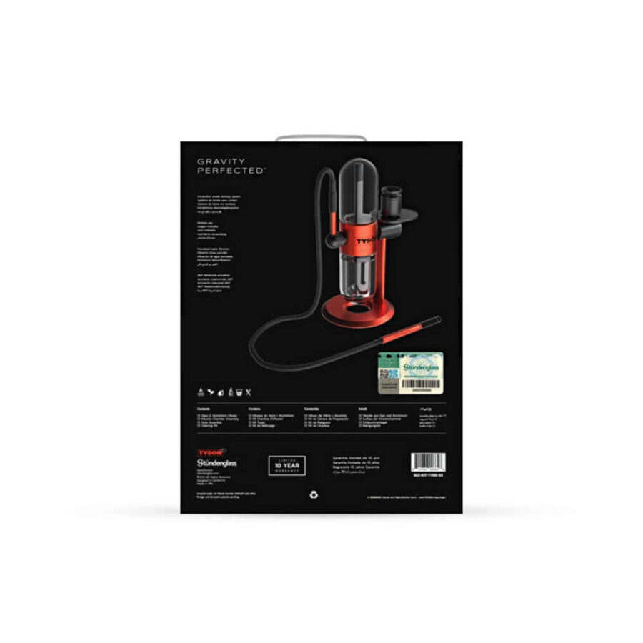 Stündenglass Tyson 2.0 Infuseur par Gravité 360 Degrés Bong Vaporisateur