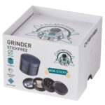 Champ High Stickfree Grinder Schwarz 4-teilig - 63 mm