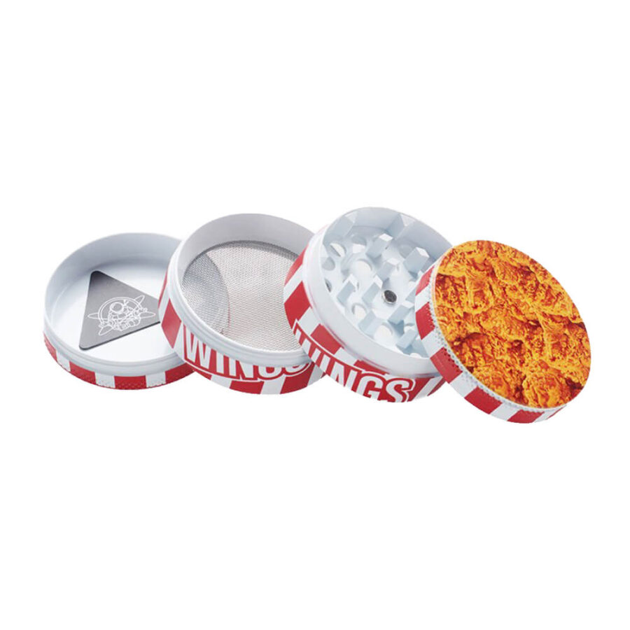 Champ High Herb Grinders Fast Food 50mm (12stk/display)