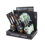 Champ High Feuerzeuge Flexible Blaue Flamme (9 St./Display)