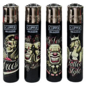 Clipper Feuerzeuge Dark Heaven (192stk/display)