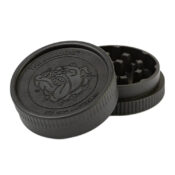 The Bulldog Black Eco 2-Parts Grinder - 55mm (24stk/display)