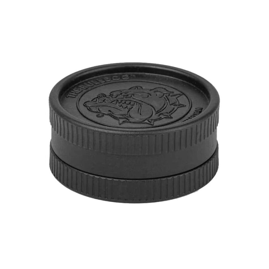 The Bulldog Black Eco 2-Parts Grinder - 55mm (24stk/display)