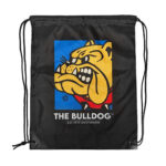 The Bulldog String Backpack mit Logo