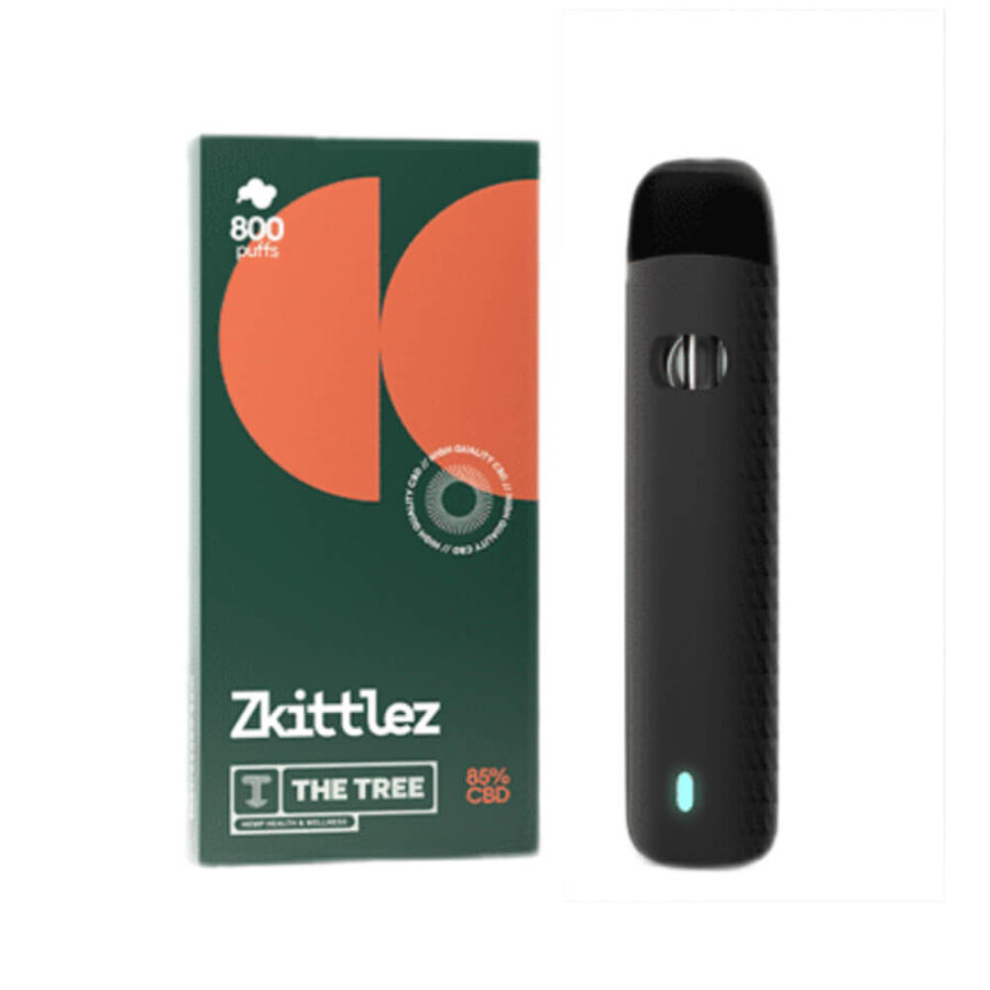 The Tree Einweg Vape Pen Zkittelz 850mg CBD - 800 Züge (1ml)