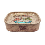 Best Buds Dünne Box Rolling Tray mit Storage Cookies & Cream