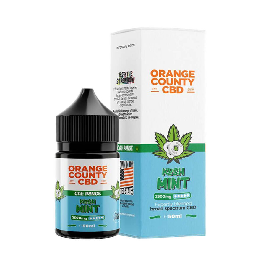 Orange County CBD Cali E-Liquid Kush Mint