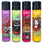 Clipper Jet Flame Lighters Ink 4 Life (24 stk/display) Clipper Jet Flame Lighters Ink 4 Life