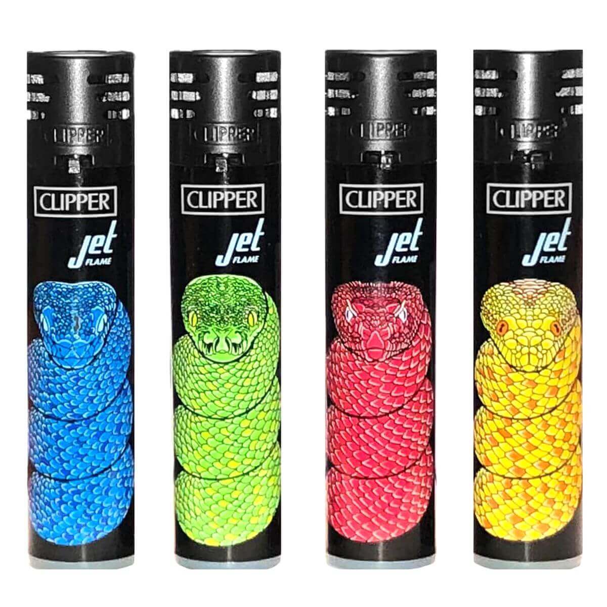 Clipper-feuerzeuge-jet-flame-snakes Clipper Lighters Jet Flame Snakes