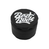 Best Buds Mighty Grinder Aluminium Schwarz 4 Teile (60mm)