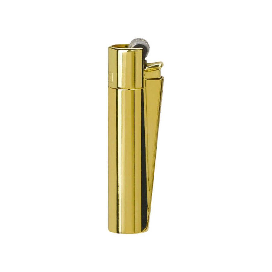 Clipper Gold Metall-Feuerzeug und Geschenkbox (12Stk/Display)