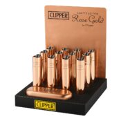 wholesale clipper gold rose metal lighters giftbox 12pcs display 2 1