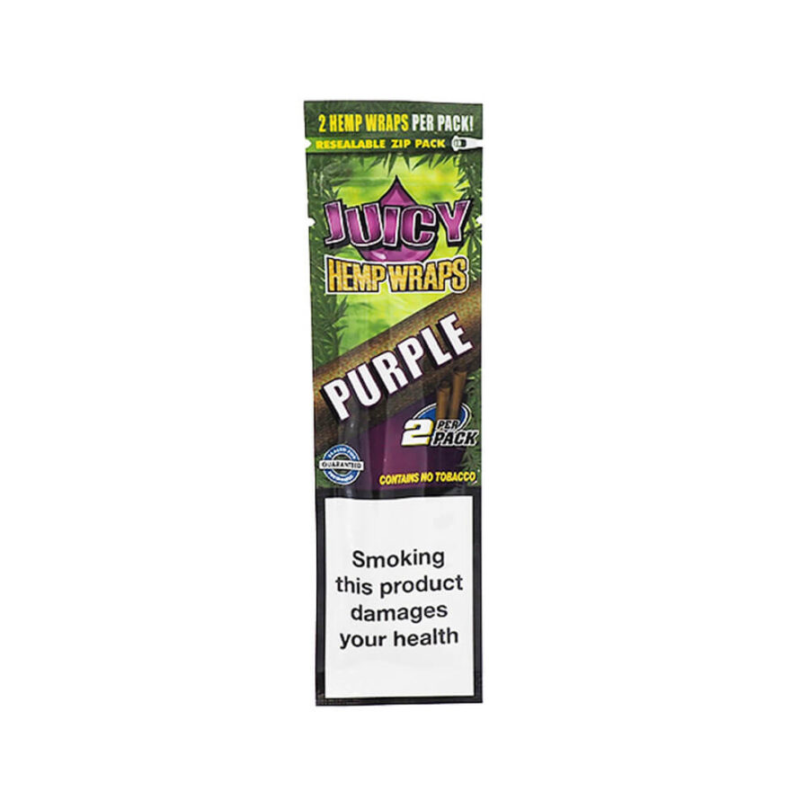 Juicy Jay's Hanf Wraps Blunt Purple (25stk/display)