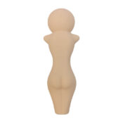 Blasse nackte Figur Silikon Pfeife 12cm