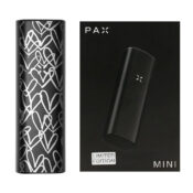 PAX x JGoldcrown Onyx Grau Mini Trockenkräuter Vaporizer Limited Edition