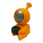 Spaceman Silikon Bong Orange 15cm