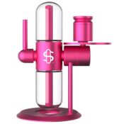 Stundenglass Compact Edition Gravity Infuser 360 Degrees Bong Vaporizer Pink 3