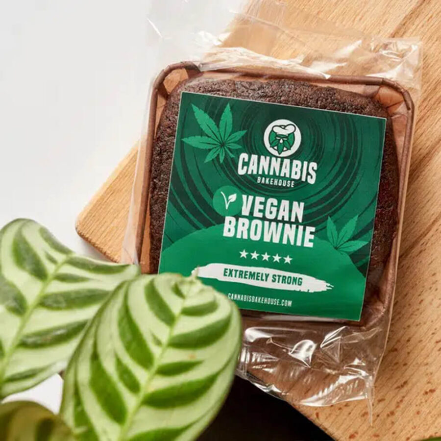 Cannabis Bakehouse Vegane Brownies (40Stk/Karton)