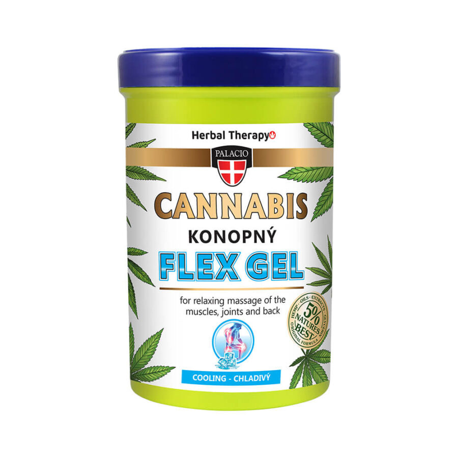 Palacio Cannabis Massage Flex Gel Kühlung (380ml)