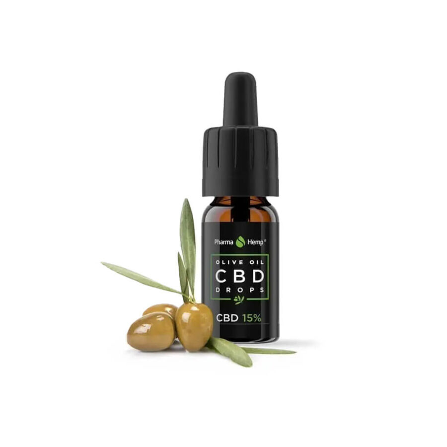 Pharma Hemp CBD Drops Olivenöl 15% (10ml)