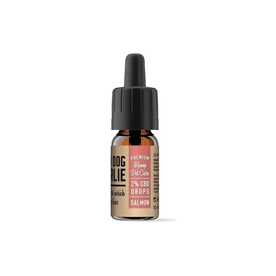 Pharma Hemp Poor Dog Charlie Drops für Hunde 2% CBD - Lachsgeschmack (10ml)