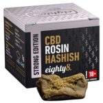 Eighty8 CBD Extrakt Rosin Hash 23.56% CBD 1g (8 stk/ display) Wholesale Eighty8 CBD Extract Rosin Hash 1g 8pcs display 1
