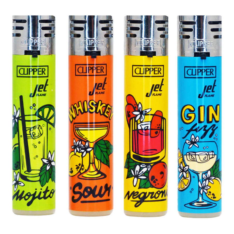 Clipper Jet Flame Feuerzeuge Summer Flavor 2 (24stk/display)