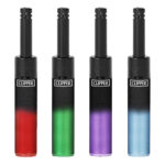 Clipper Mini Tube Feuerzeuge Crystal Gradient (24stk/display)