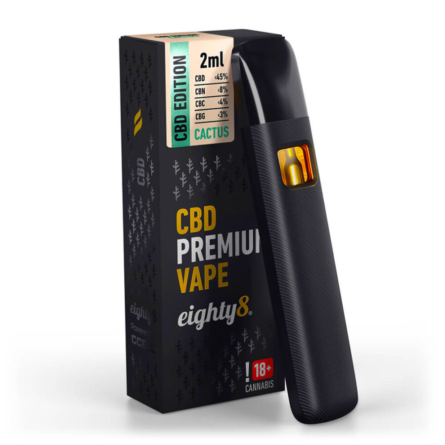 Eighty8 Cactus 45% CBD Einweg Vape (10stk/display)