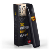 Eighty8 Super Silver Haze 45% CBD Einweg Vape (10stk/display)