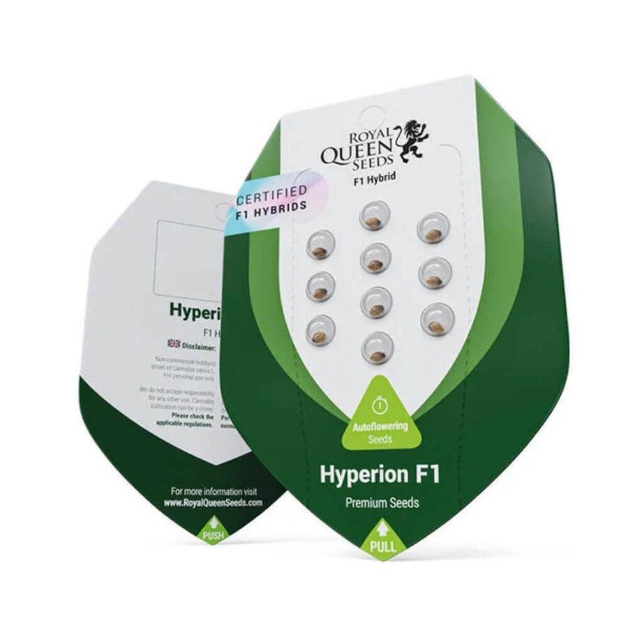 Royal Queen Seeds Hyperion F1 autoflowering cannabis seeds (3 Samen Packung)