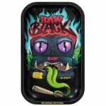 RAW Black Monster Rolling Tray Mittel 17.5 x 27.5 cm RAW Black Monster Rolling Tray Medium 17.5 x 27.5cm