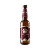 Bier mit Cannabis und Kirschgeschmack 4.5% Gold Leaf 330ml (27Kisten/648Biere)