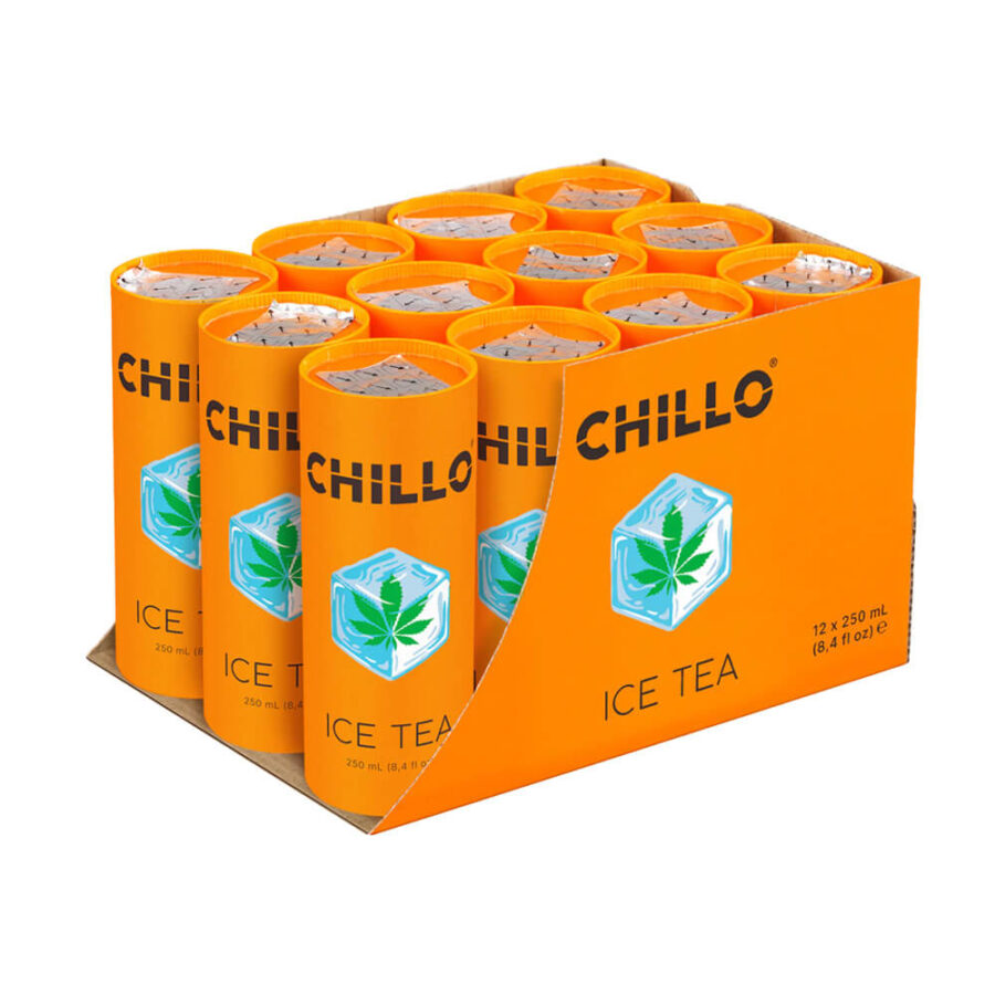 Chillo Cannabis Ice Tee 250ml (12 Dosen/Masterbox)