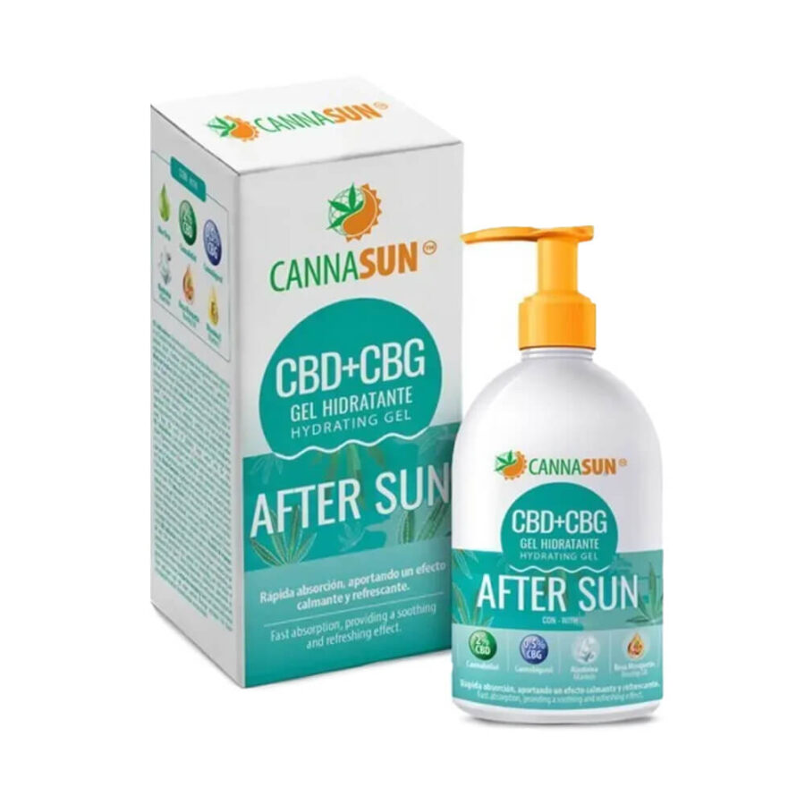 Plant of Life Cannasun After Sun Gel mit 2% CBD + 0,5% CBG (250ml)