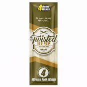 Twisted Hemp Wraps Plain Jane 15pcsdisplay 1