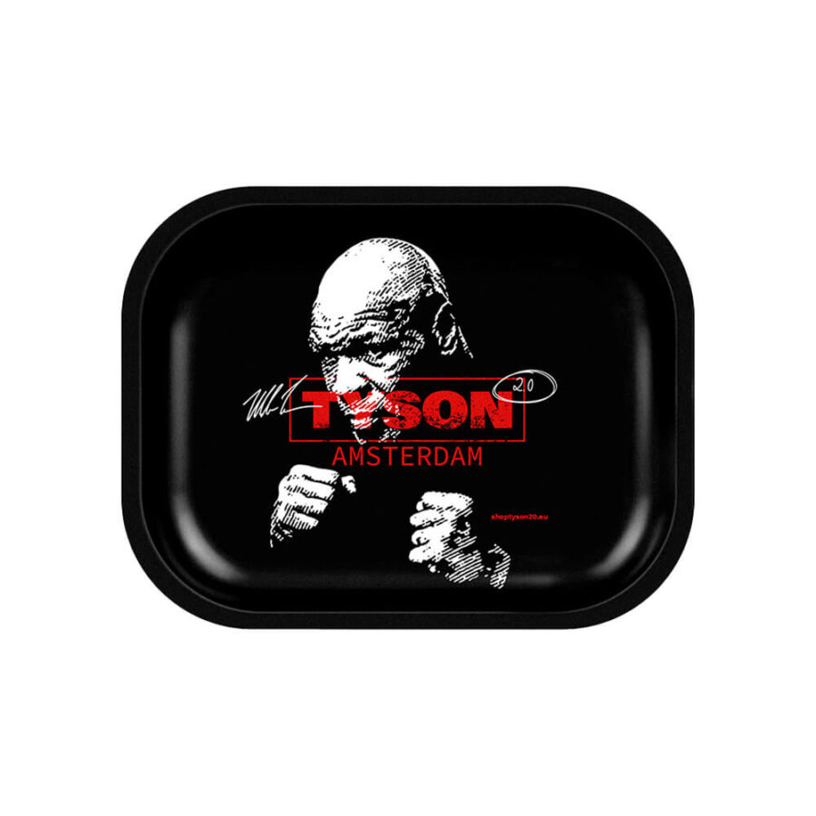 Tyson 2.0 Metall Rolling Tray Boxing Mike Mittel 27.5 x 17.5cm