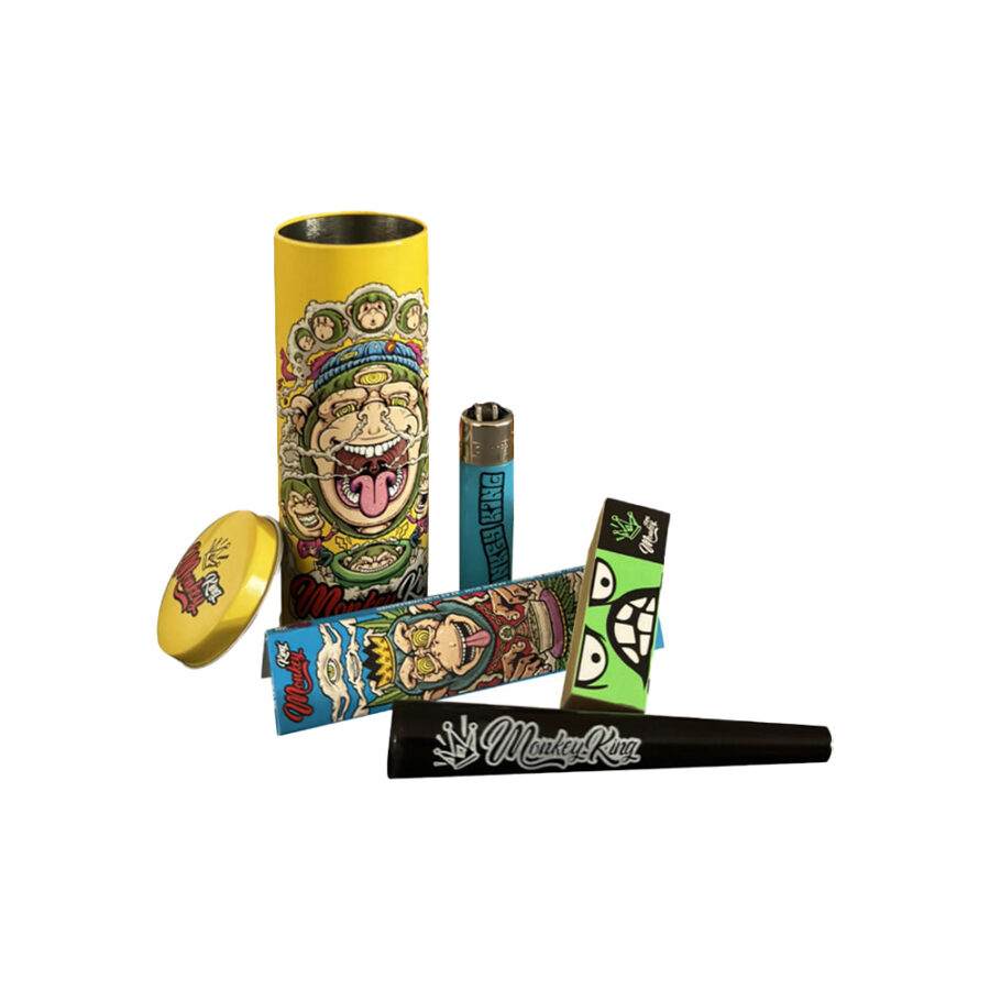 Monkey King Monkey Pack Tin Box Runde Metalldose (15stk/display)